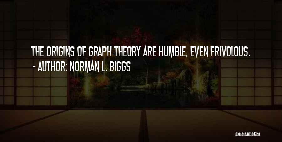 Origins Quotes By Norman L. Biggs