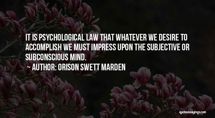 Orison Swett Marden Quotes 1785846