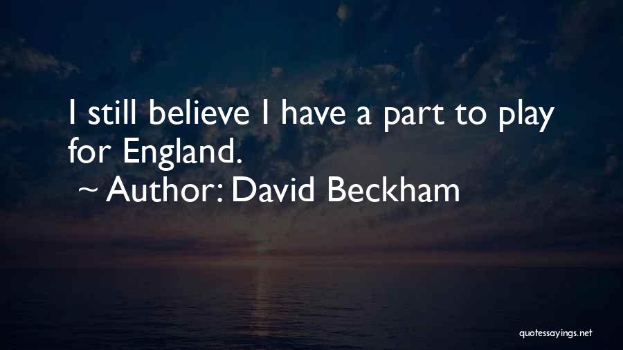 Orix Metro Quotes By David Beckham