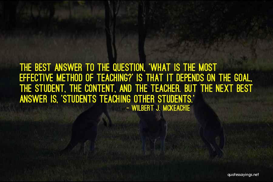 Orlando Fals Borda Quotes By Wilbert J. McKeachie Orlando Fals Borda Quotes By Wilbert J. McKeachie