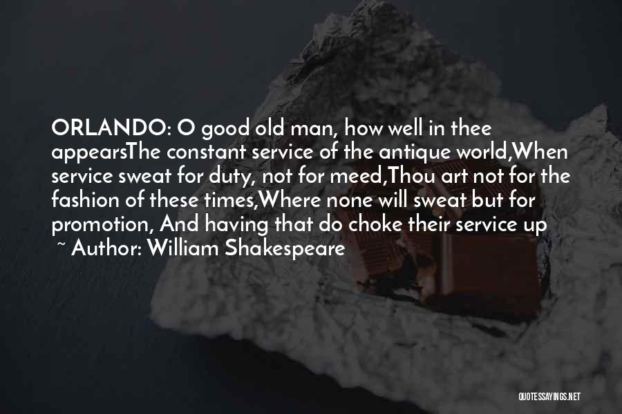 Orlando Shakespeare Quotes By William Shakespeare