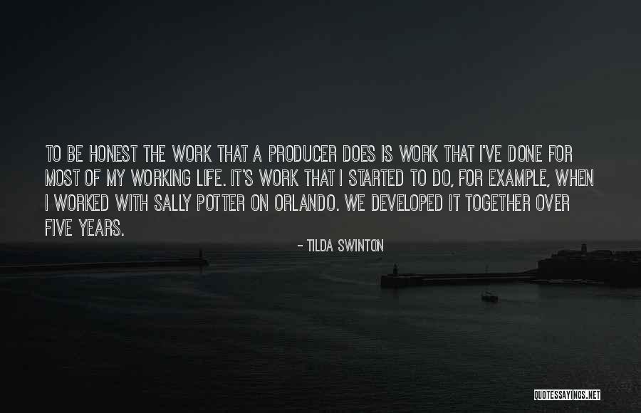 Orlando Tilda Swinton Quotes By Tilda Swinton