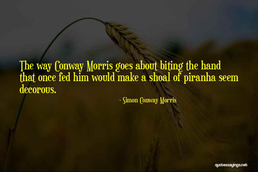 Ormaie Perfume Quotes By Simon Conway Morris Ormaie Perfume Quotes By Simon Conway Morris
