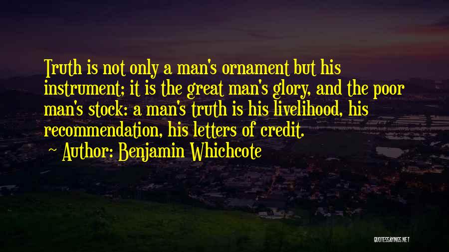 Ornament Quotes By Benjamin Whichcote