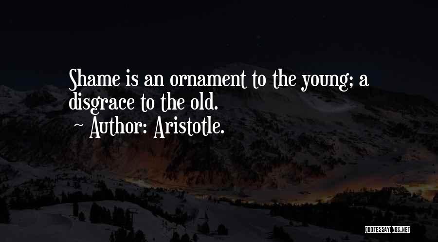 Ornaments Quotes By Aristotle.