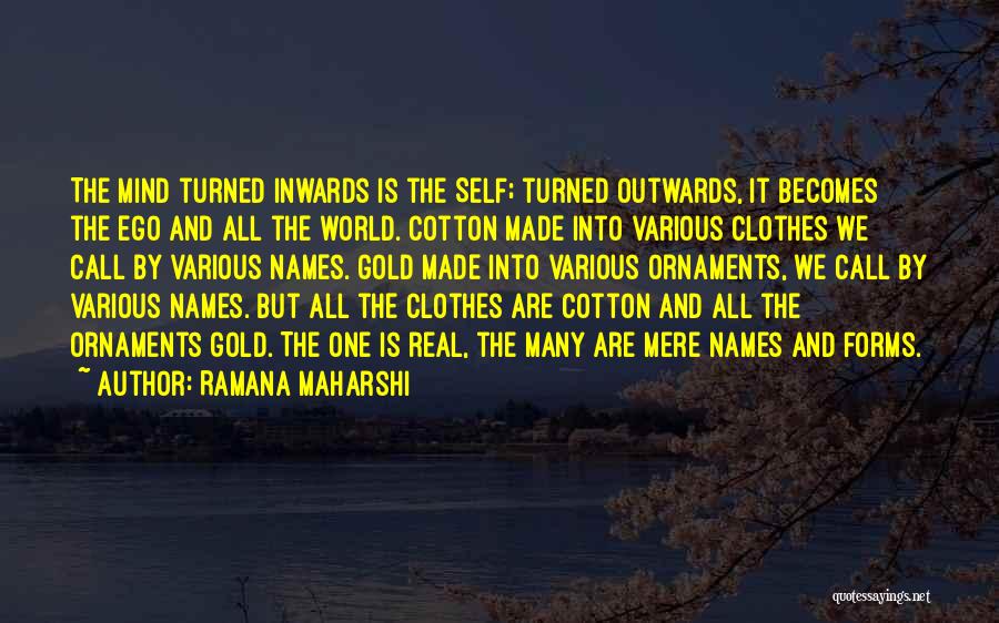 Ornaments Quotes By Ramana Maharshi