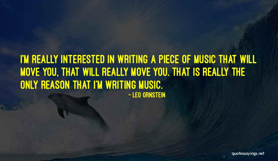 Ornstein Quotes By Leo Ornstein Ornstein Quotes By Leo Ornstein