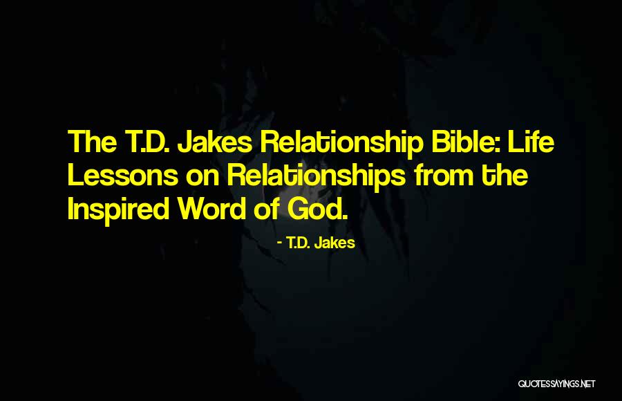 Oropesa Spain Quotes By T.D. Jakes