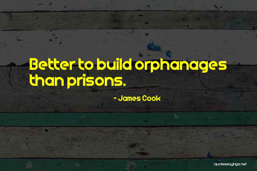 Orphanages Quotes By James Cook