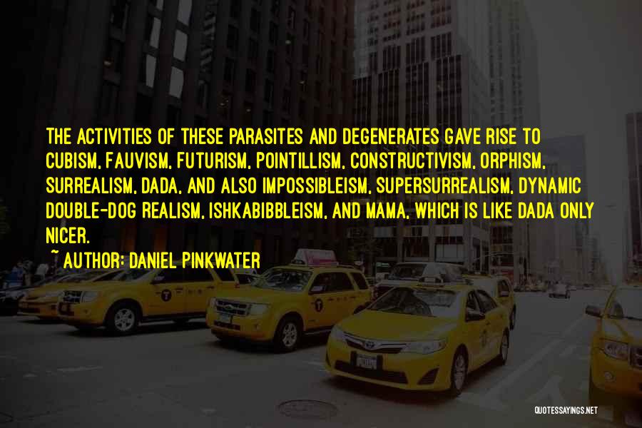 Orphism Quotes By Daniel Pinkwater