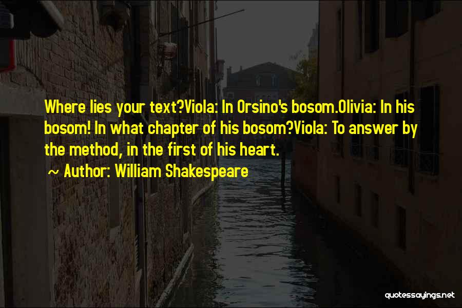 Orsino And Viola Quotes By William Shakespeare