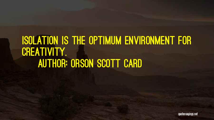 Orson Quotes By Orson Scott Card