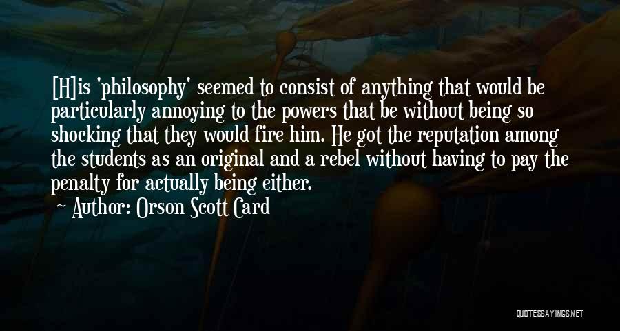 Orson Quotes By Orson Scott Card