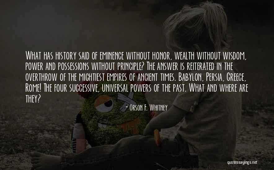 Orson Whitney Quotes By Orson F. Whitney