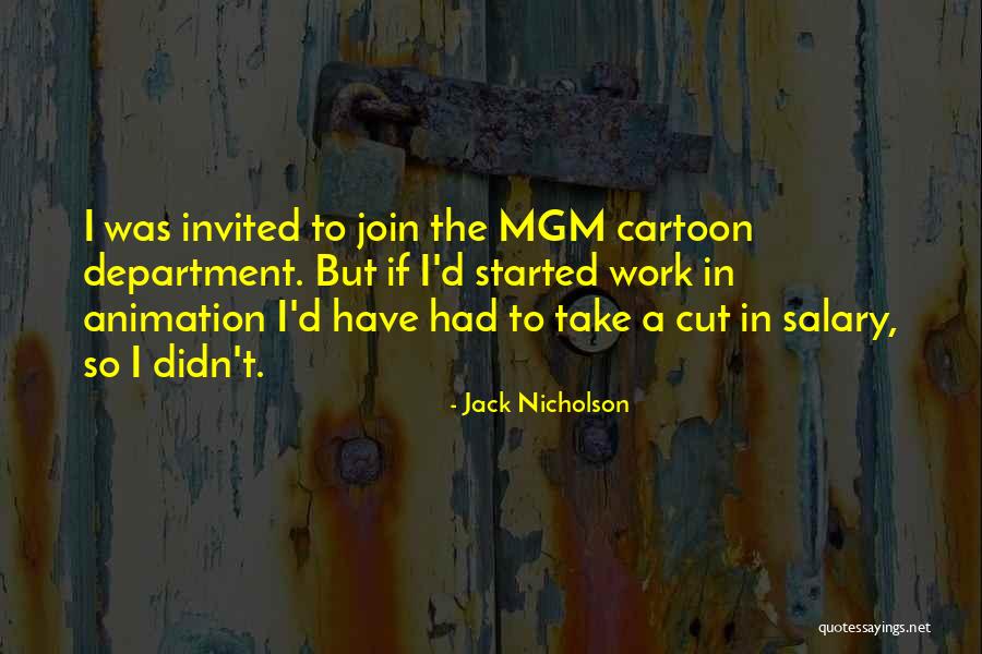 Ortea 7 Quotes By Jack Nicholson Ortea 7 Quotes By Jack Nicholson