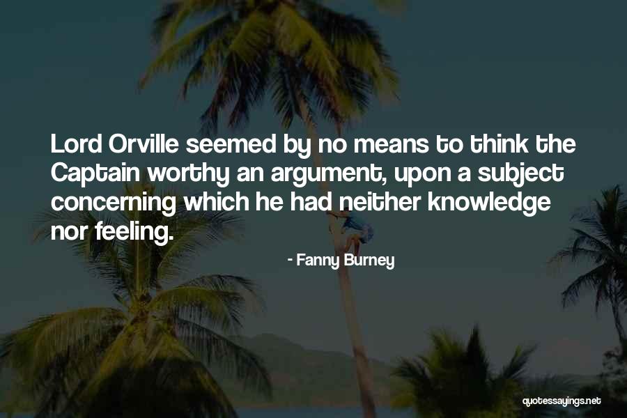Orville Quotes By Fanny Burney Orville Quotes By Fanny Burney