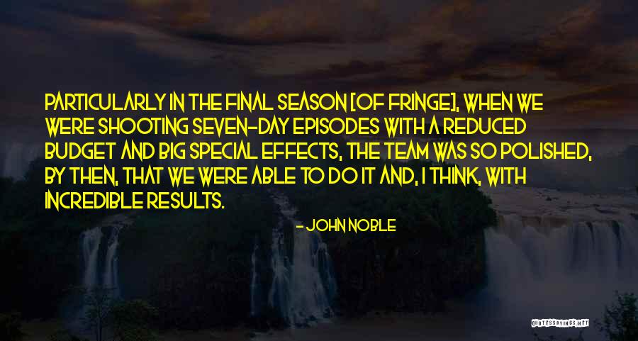 Osaa Soccer Quotes By John Noble Osaa Soccer Quotes By John Noble