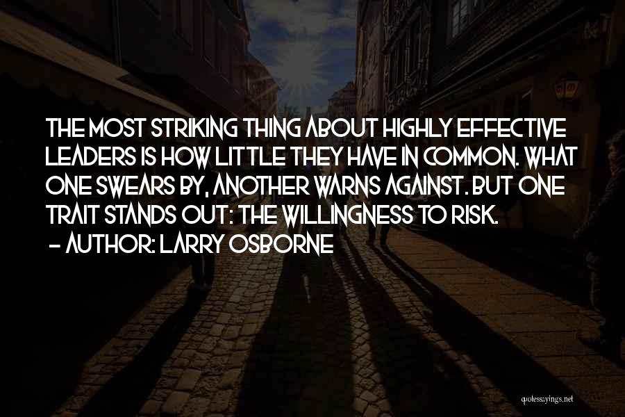 Osborne Quotes By Larry Osborne