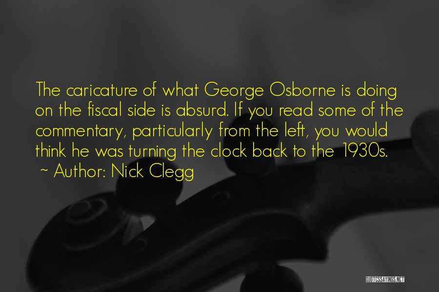 Osborne Quotes By Nick Clegg