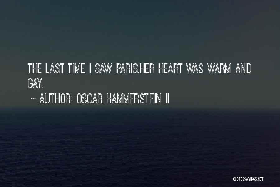 Oscar Hammerstein II Quotes 1589855