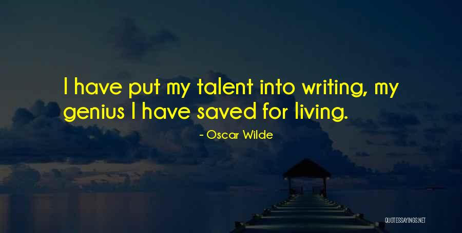 Oscar Wilde Writing Quotes By Oscar Wilde