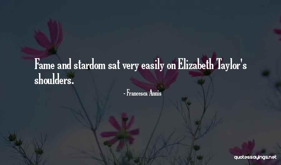 Osceno Explicito Quotes By Francesca Annis