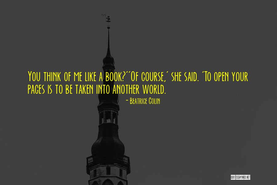 Oscuridad Cynthia Quotes By Beatrice Colin
