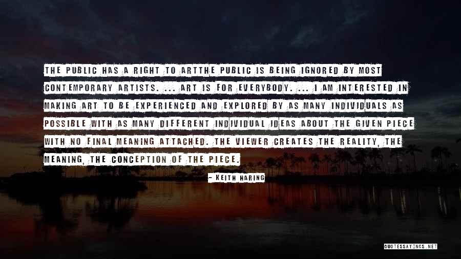Oshana Law Quotes By Keith Haring Oshana Law Quotes By Keith Haring