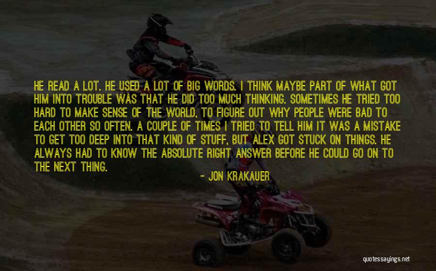 Oshane Imines Quotes By Jon Krakauer Oshane Imines Quotes By Jon Krakauer