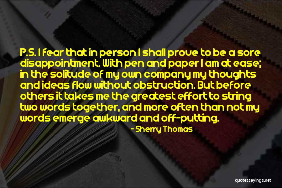 Osheroff Vs Chestnut Quotes By Sherry Thomas Osheroff Vs Chestnut Quotes By Sherry Thomas