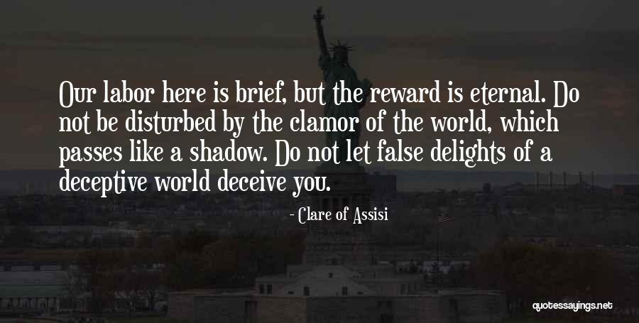 Oshiro Toshihiro Quotes By Clare Of Assisi Oshiro Toshihiro Quotes By Clare Of Assisi