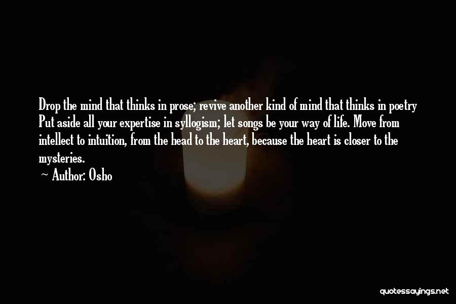 Osho Intuition Quotes By Osho