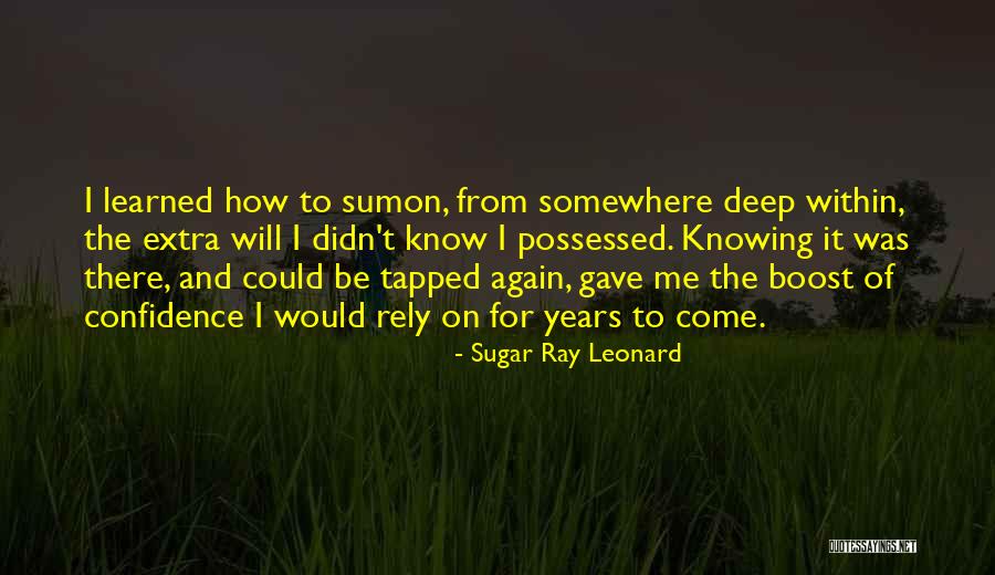 Osina V Quotes By Sugar Ray Leonard Osina V Quotes By Sugar Ray Leonard