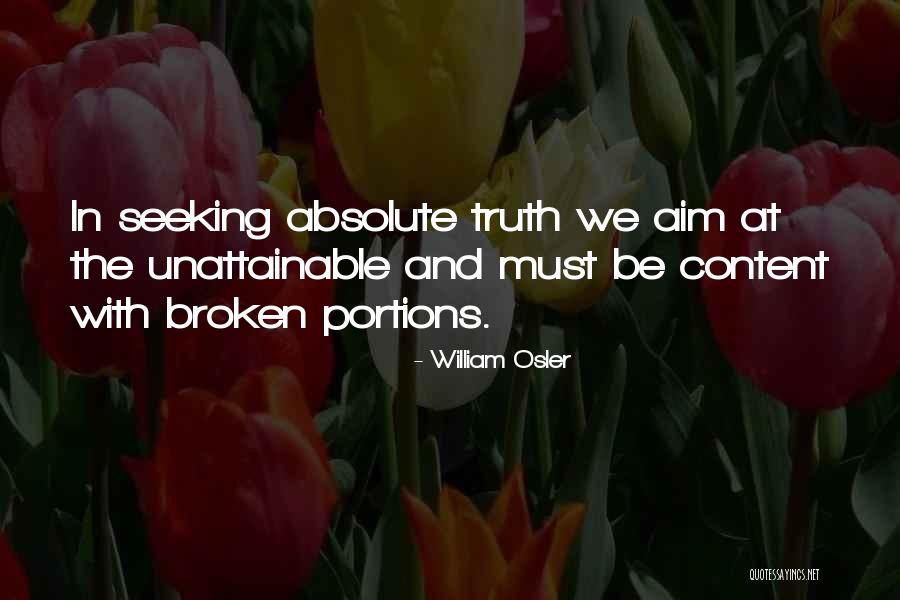 Osler William Quotes By William Osler