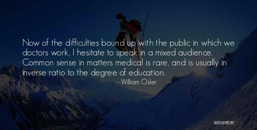 Osler William Quotes By William Osler