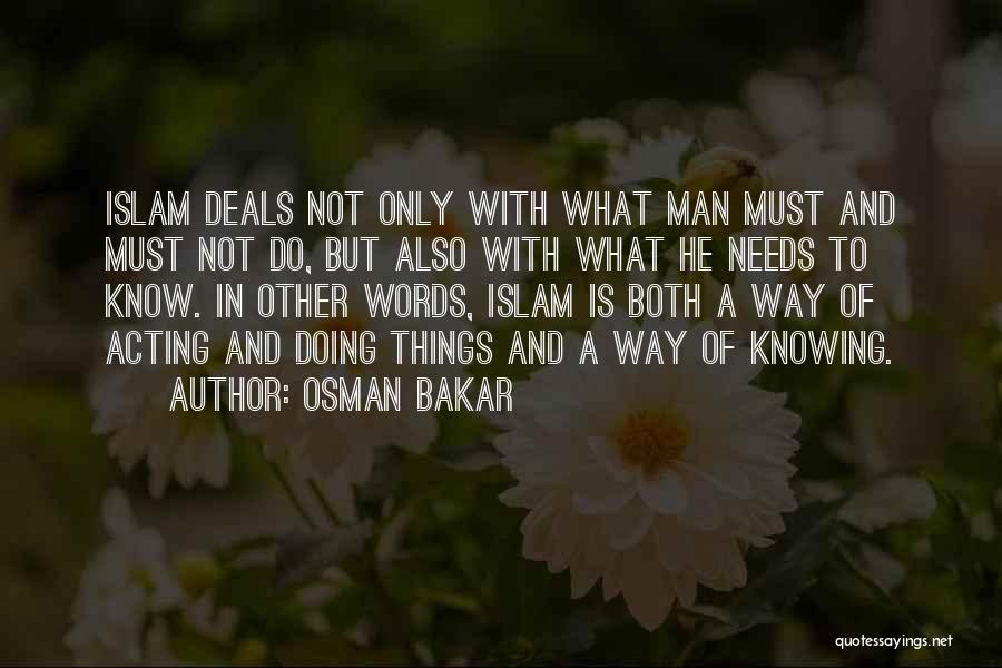 Osman Bakar Quotes 1900880