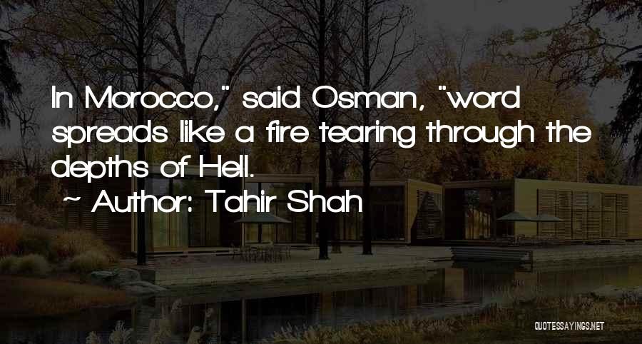 Osman Quotes By Tahir Shah