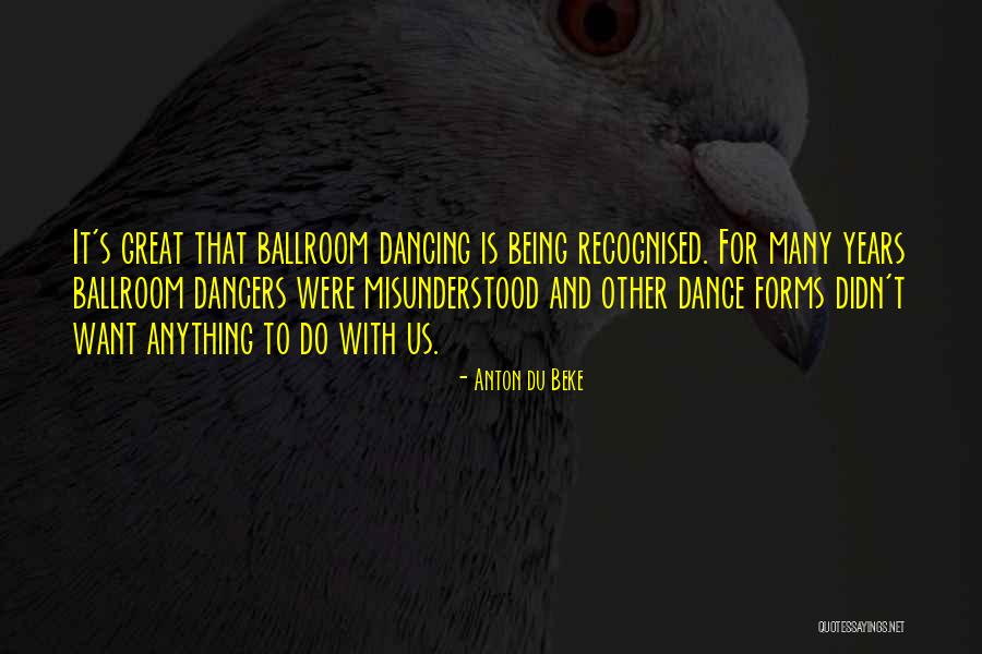 Osoba U Quotes By Anton Du Beke Osoba U Quotes By Anton Du Beke