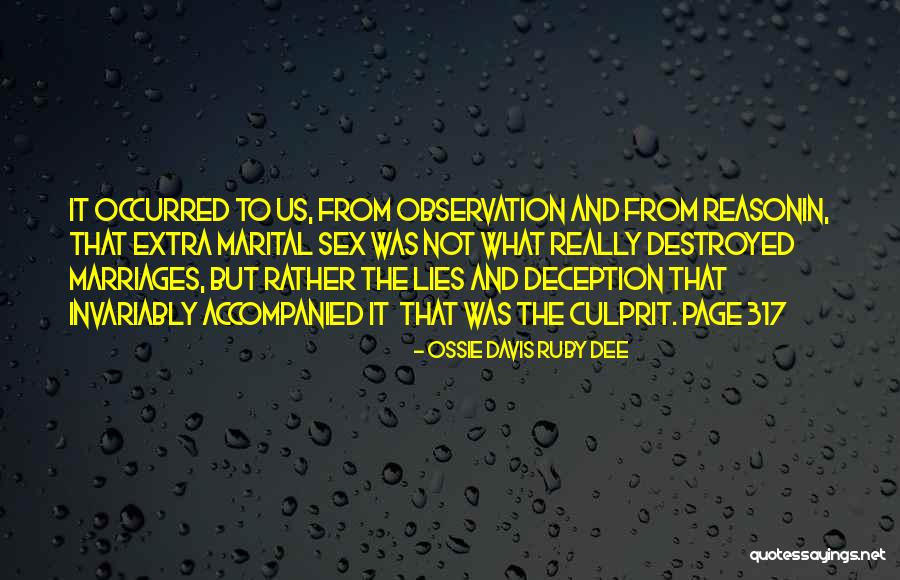 Ossie Quotes By Ossie Davis Ruby Dee