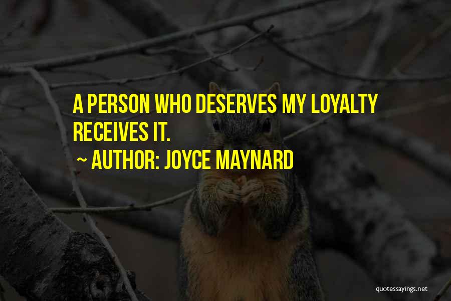Ossis Shot Quotes By Joyce Maynard