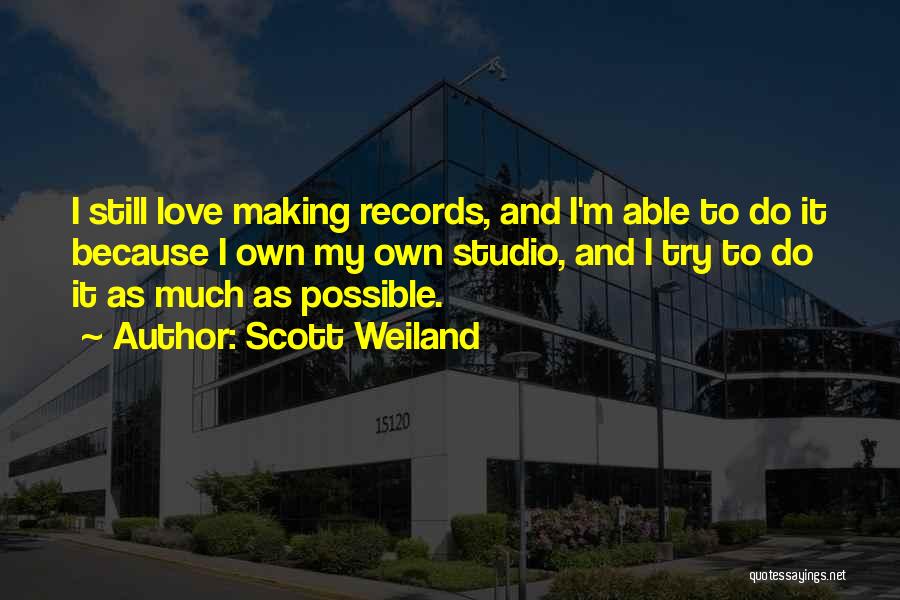 Ossis Shot Quotes By Scott Weiland