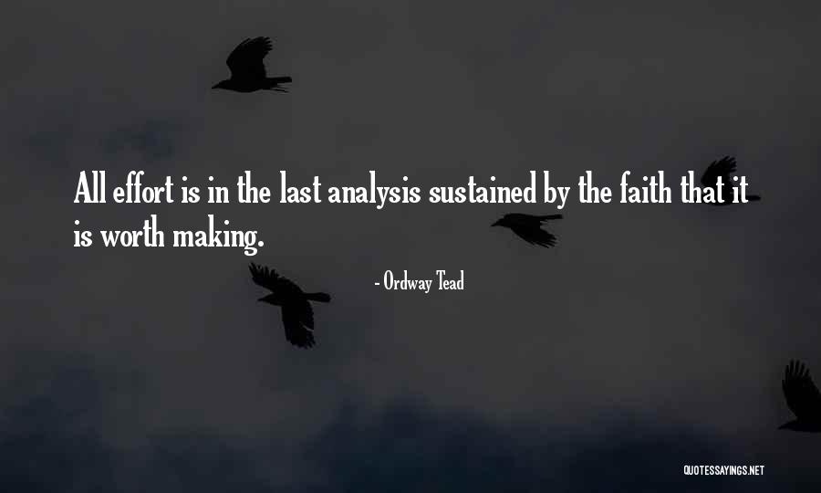 Ostaje Nada Quotes By Ordway Tead