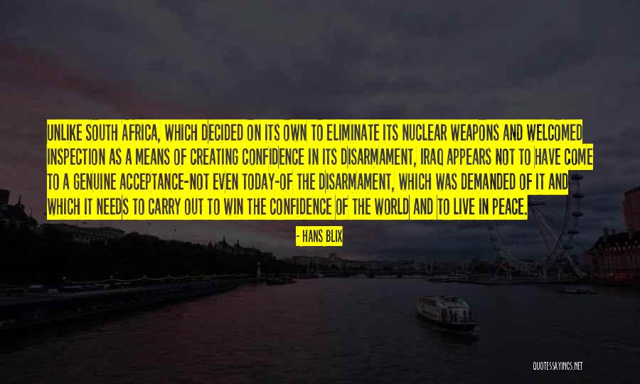 Ostaszewski Jacek Quotes By Hans Blix Ostaszewski Jacek Quotes By Hans Blix