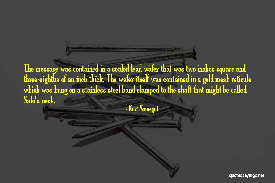 Ostatnie Wyniki Quotes By Kurt Vonnegut Ostatnie Wyniki Quotes By Kurt Vonnegut