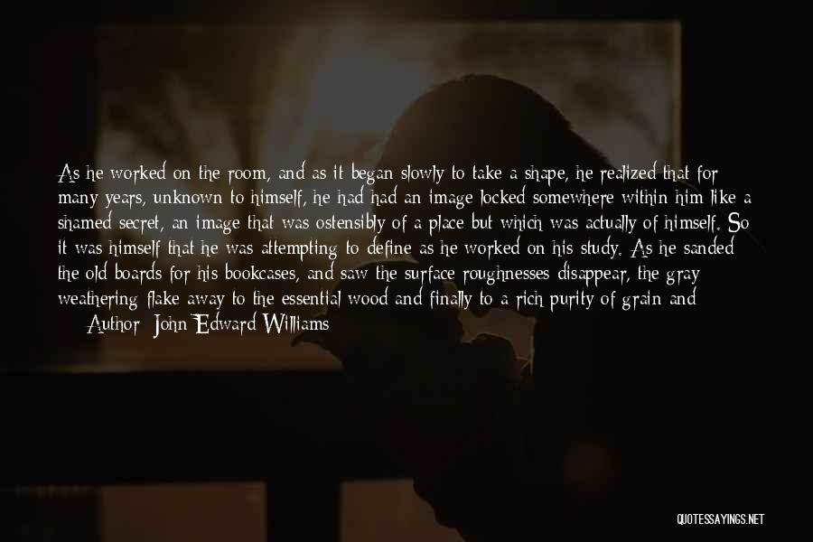 Ostensibly Quotes By John Edward Williams