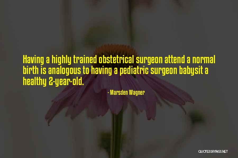 Osterhaus Christian Quotes By Marsden Wagner Osterhaus Christian Quotes By Marsden Wagner