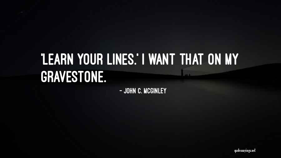 Osterweis Quotes By John C. McGinley Osterweis Quotes By John C. McGinley