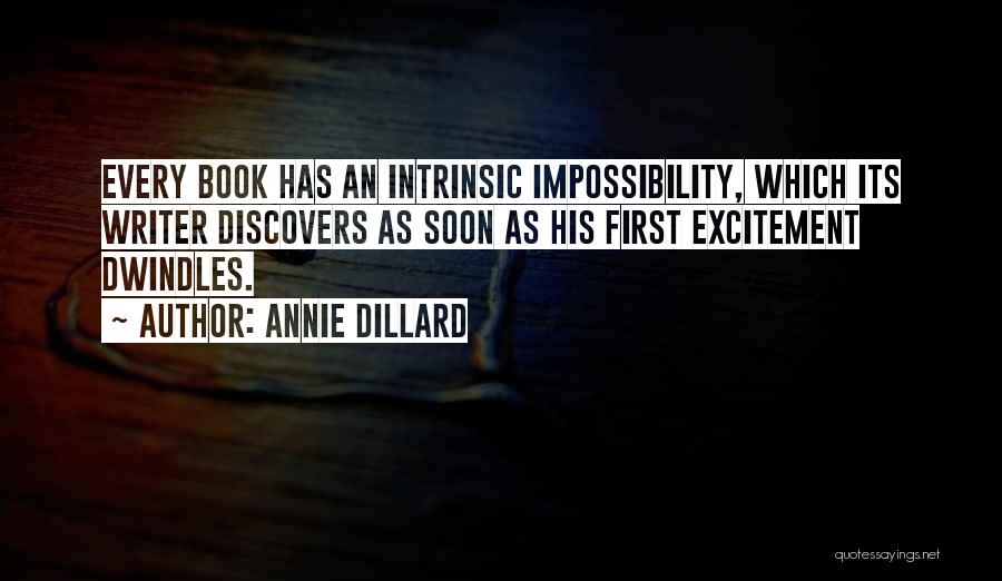 Ostobas G Quotes By Annie Dillard
