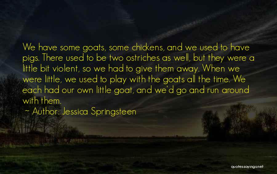 Ostriches Quotes By Jessica Springsteen