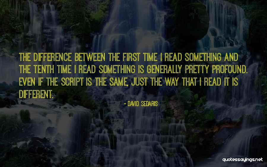 Ostroff Injury Quotes By David Sedaris Ostroff Injury Quotes By David Sedaris